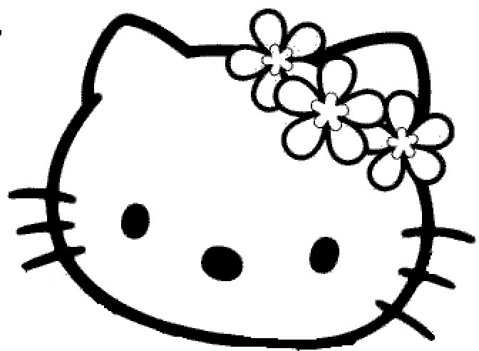 masque  hello kitty fleur